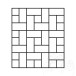 Tundra Grey homokfúvott márvány, 15.2 x 30.5 x 3 cm - Külön rendelhető termék