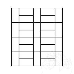Classic Cross Cut Tumbled Travertin, 61 x 40.6 x 1,2 cm - Economy