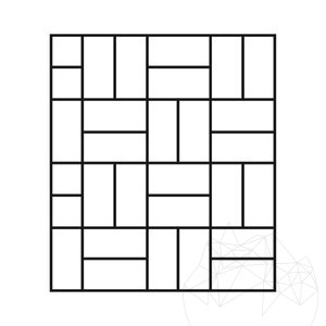 Classic Cross Cut Tumbled Travertin, 15.2 x 30.5 x 3 cm - Economy