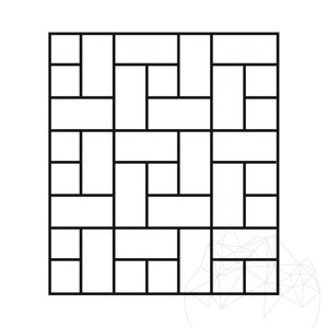 Classic Cross Cut csiszolt és vésett élű travertin, 61 x 40.6 x 3 cm