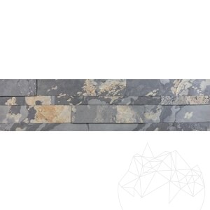 Flexibilis pala SKIN panel 3D Express - Őszi rusztikus, 60x15 cm, öntapadós 3M beltéri burkolatokhoz, bútorokhoz, falakhoz