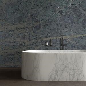 Abstract Green-Laminate Lava Design Födém, 1+2 cm