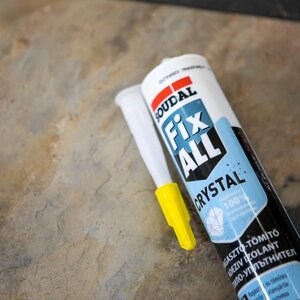 Soudal FIX ALL CRYSTAL, SKIN Rugalmas pala ragasztó 290 ml, átlátszó