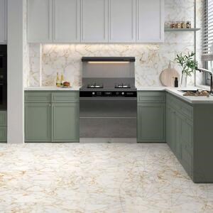 Arabescato Oro csiszolt márvány 60 x 30 x 2 cm