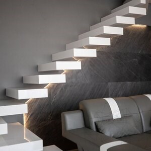 Rugalmas Slate SKIN Ultra-Flex 2mm - Fekete vonal, 122x61 cm | Kő falakhoz, bútorokhoz, homlokzatokhoz és nedves