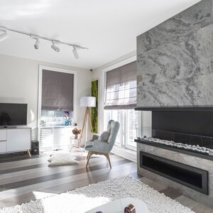 Rugalmas Slate SKIN Ultra-Flex 2mm - Őszi fehér, 122x61 cm | Kő falakhoz, bútorokhoz, homlokzatokhoz és vizes