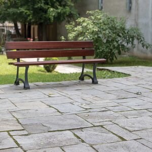 Kavala kézzel vágott római mintás Riven Slate, 2.5-4.5 cm