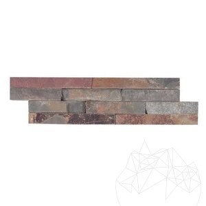 Mini Multi "Z" pala falburkoló panel, 15 x 60 x 0.8-1.2 cm