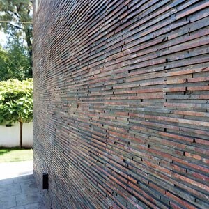 Multi Slate csíkos falburkolati panel, 15 x 60 cm