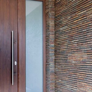 Multi Slate csíkos falburkolati panel, 15 x 60 cm