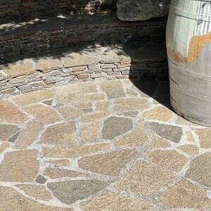 Homa Polygonal Slate - Természetes kő belső / külső | frontok, burkolatok és járdák (1 m2 = 10-14 db)