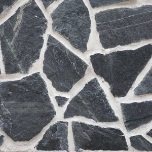 Laguna Green Polygonal Slate - Természetes kő beltéri / kültéri | frontok, burkolatok és járdák számára