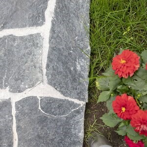 Laguna Green Polygonal Slate - Természetes kő beltéri / kültéri | frontok, burkolatok és járdák számára