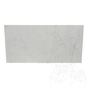 Bordázott Areti Edge márvány, 2 cm