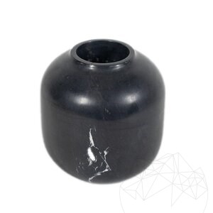 Autográf Bari Váza Nero Marble, 20 x 19 cm