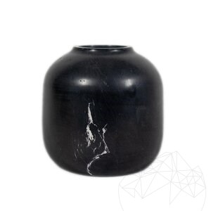 Autográf Bari Váza Nero Marble, 20 x 19 cm