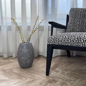 Autograph-Pisa dekoratív Tundra márvány váza, 30 x 20 x 20 cm, 30 x 20 x 20 cm