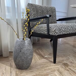 Autograph-Pisa dekoratív Tundra márvány váza, 30 x 20 x 20 cm, 30 x 20 x 20 cm