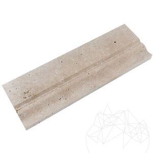 Klasszikus Travertin M10 díszléc 10 x 30,5 x 2 cm