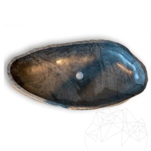 Fürdőszoba mosogató Matia Basalt Moreno, 95 x 45 cm