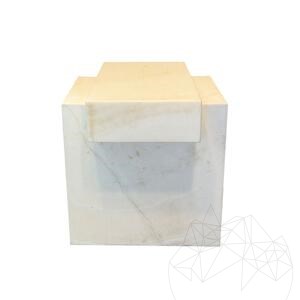 Bianco Onyx Quadra asztal