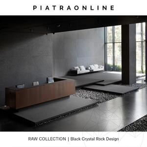 Black Crystal Rock Design Födém, 2 cm