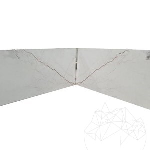 Marmura Boszporusz vörös poliszát tábla, 2 cm