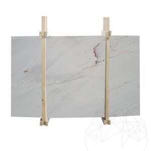 Marmura Boszporusz vörös poliszát tábla, 2 cm