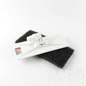 LTP Profesional Black Emulsifying Pad - Texturált felületek tisztítása (szennyeződések, ragasztó, fugázóanyagok eltávolítása).
