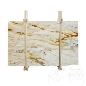 Calacatta Borghini polírozott márványlap, 2 cm