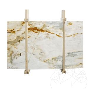 Calacatta Borghini polírozott márványlap, 2 cm