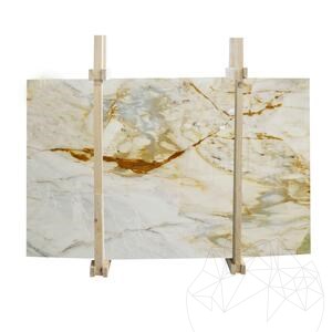 Calacatta Borghini polírozott márványlap, 2 cm