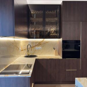 Calacatta arany polírozott márványlap, 2 cm