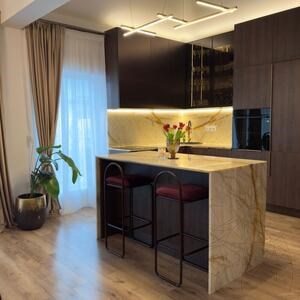 Calacatta arany polírozott márványlap, 2 cm