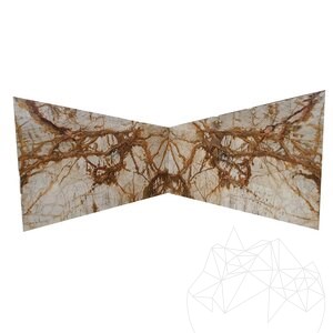 Calacatta arany polírozott márványlap, 2 cm