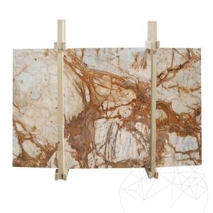 Calacatta arany polírozott márványlap, 2 cm