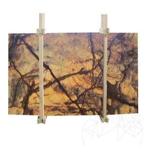 Calacatta arany polírozott márványlap, 2 cm