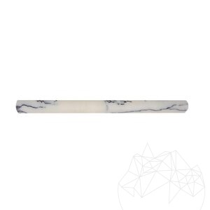 Calacatta Lilac M2 márványszegély, 2.7 x 2 x 30.7 cm