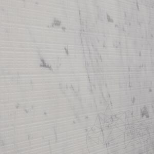 Carrara White Canvas Design  Födém  2CM