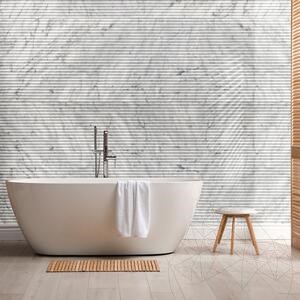 Carrara White Infinity Design Födém  2CM
