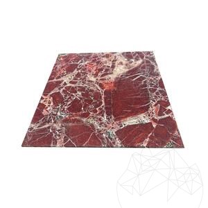 Asztallap Téglalap Alakú 619x718x12mm Cherry Levanto Márvány Polírozott