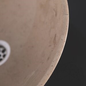 Fürdőszoba mosdó márvány kávé, 42 x 14 cm