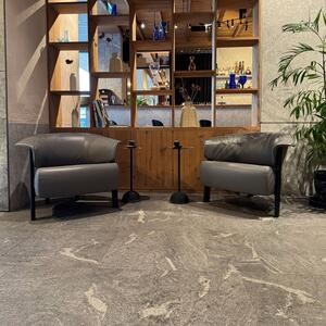 Szintezett kő L'ALTRA PIETRA Colosseo Grigioni, 60 X 60 X 2 cm, R11 - Csúszásmentes kültéri használatra