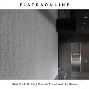 Concrete Avorio Lineal Plus Design Födém, 2 cm