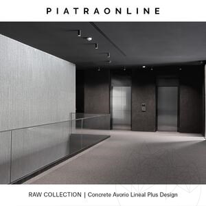 Concrete Avorio Lineal Plus Design Födém, 2 cm