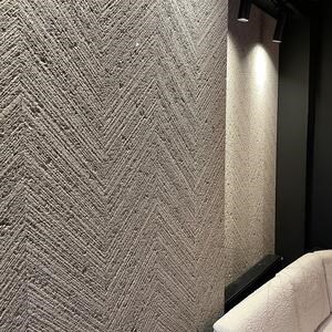 Concrete Avorio Oblique Design, 305 x 25.5 x 2 CM