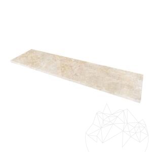 Crema Royal márvány polírozott lépcsőfok, 120 x 30 x 2 cm