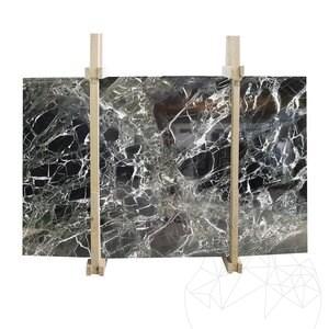 Dolce zöld polírozott márványlap, 2 cm