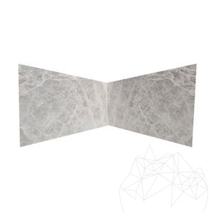 Márványlap Dome Grey Csiszolt, 2 cm