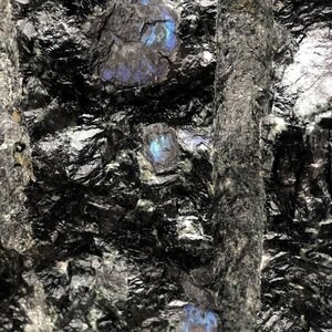 Extra kék polírozott Labradorite, 60 x 30 x 2 cm